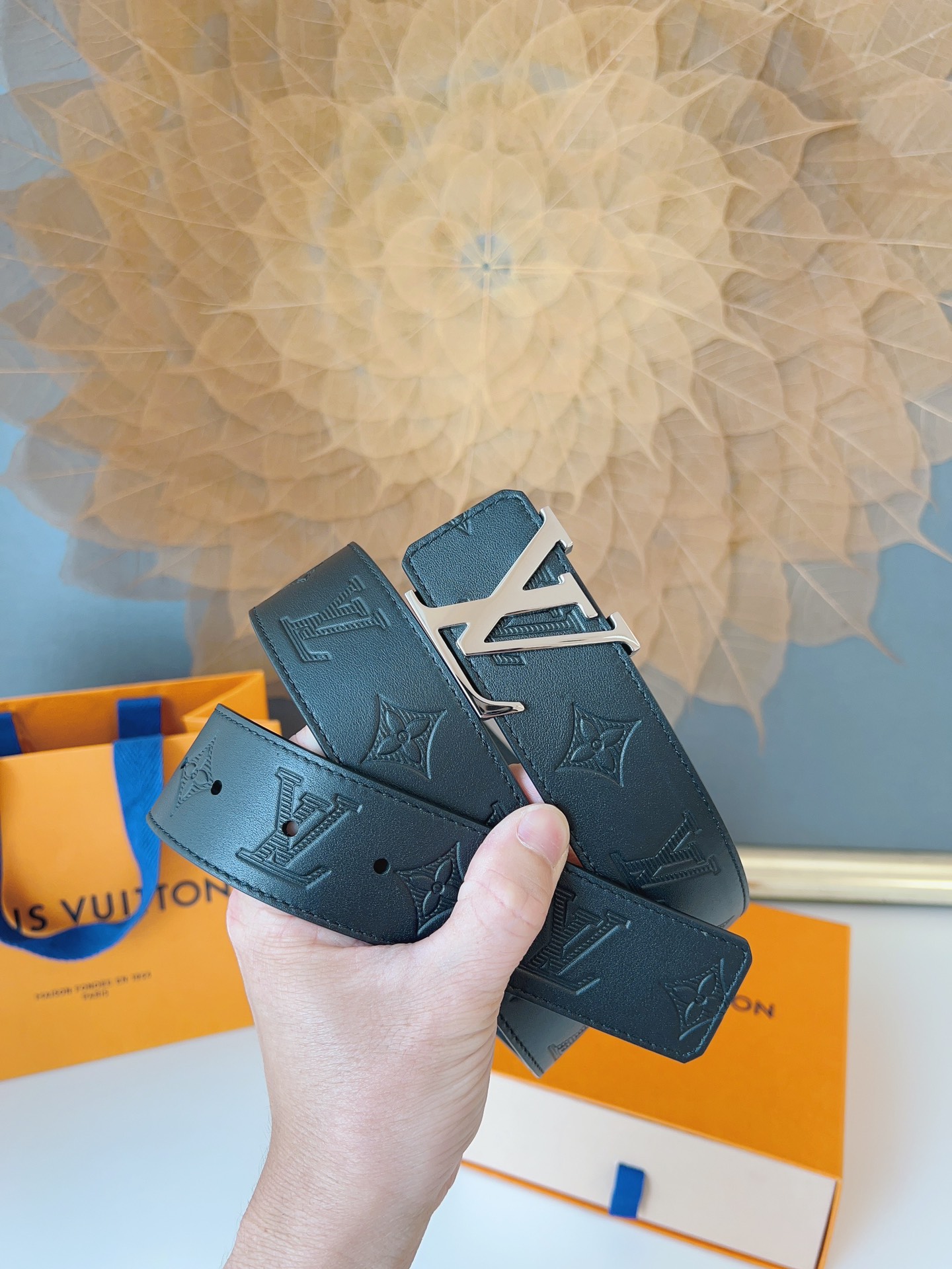 Louis Vuitton Basic Belt Cow Leather S-m-l