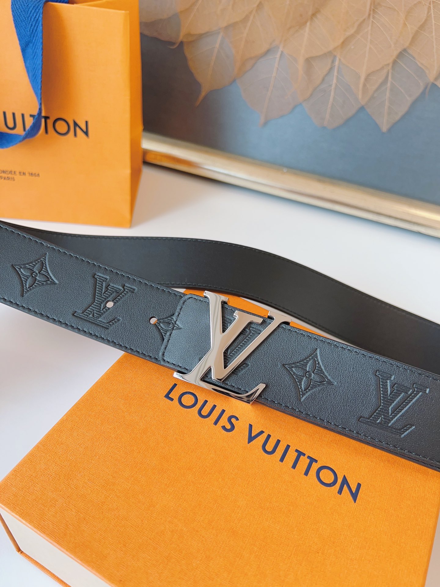 Louis Vuitton Basic Belt Cow Leather S-m-l