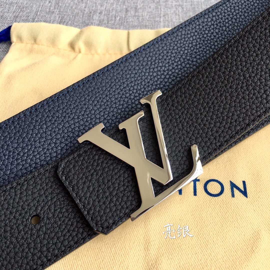 Louis Vuitton Male Leather Belt M-l