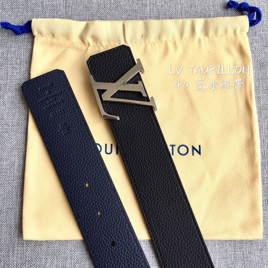 Louis Vuitton Male Leather Belt M-l