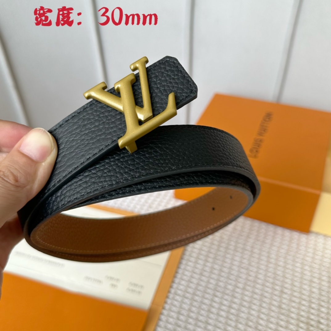 Louis Vuitton Female Basic Belt 30mm-s