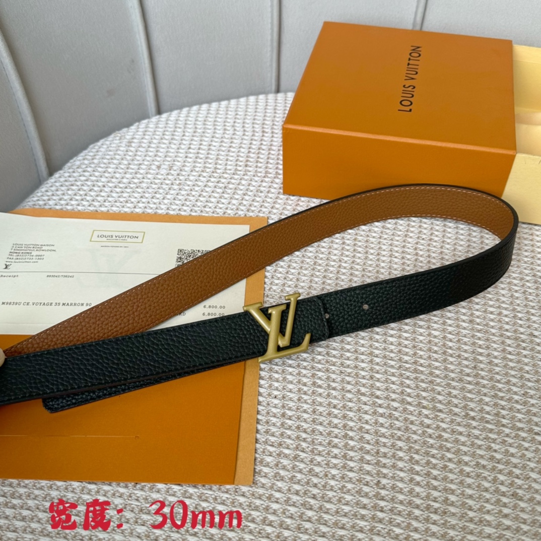 Louis Vuitton Female Basic Belt 30mm-s