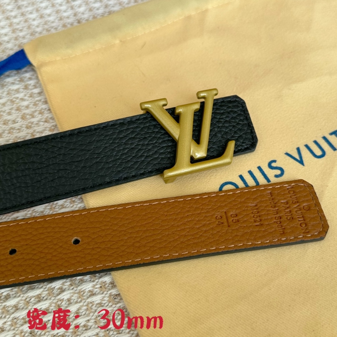 Louis Vuitton Female Basic Belt 30mm-s
