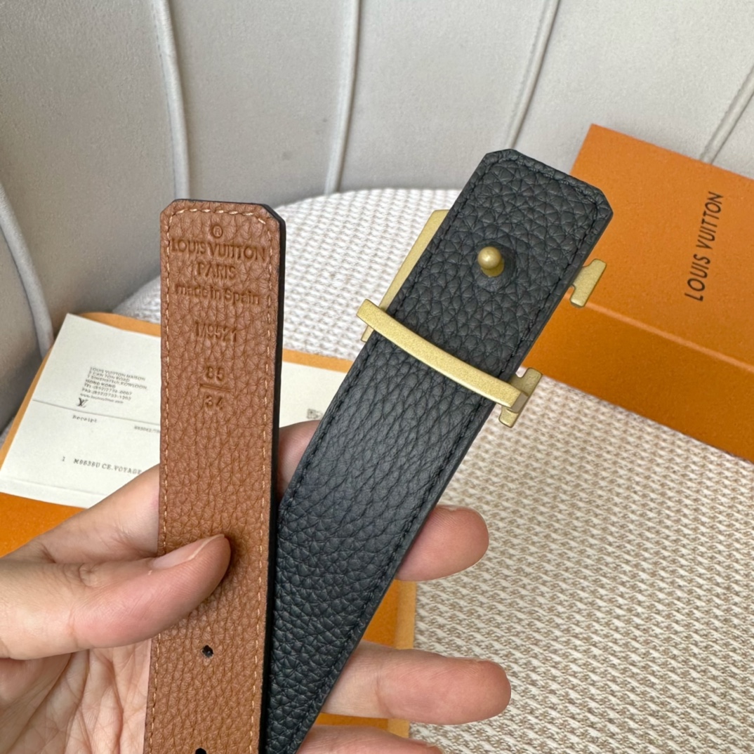 Louis Vuitton Female Basic Belt 30mm-s