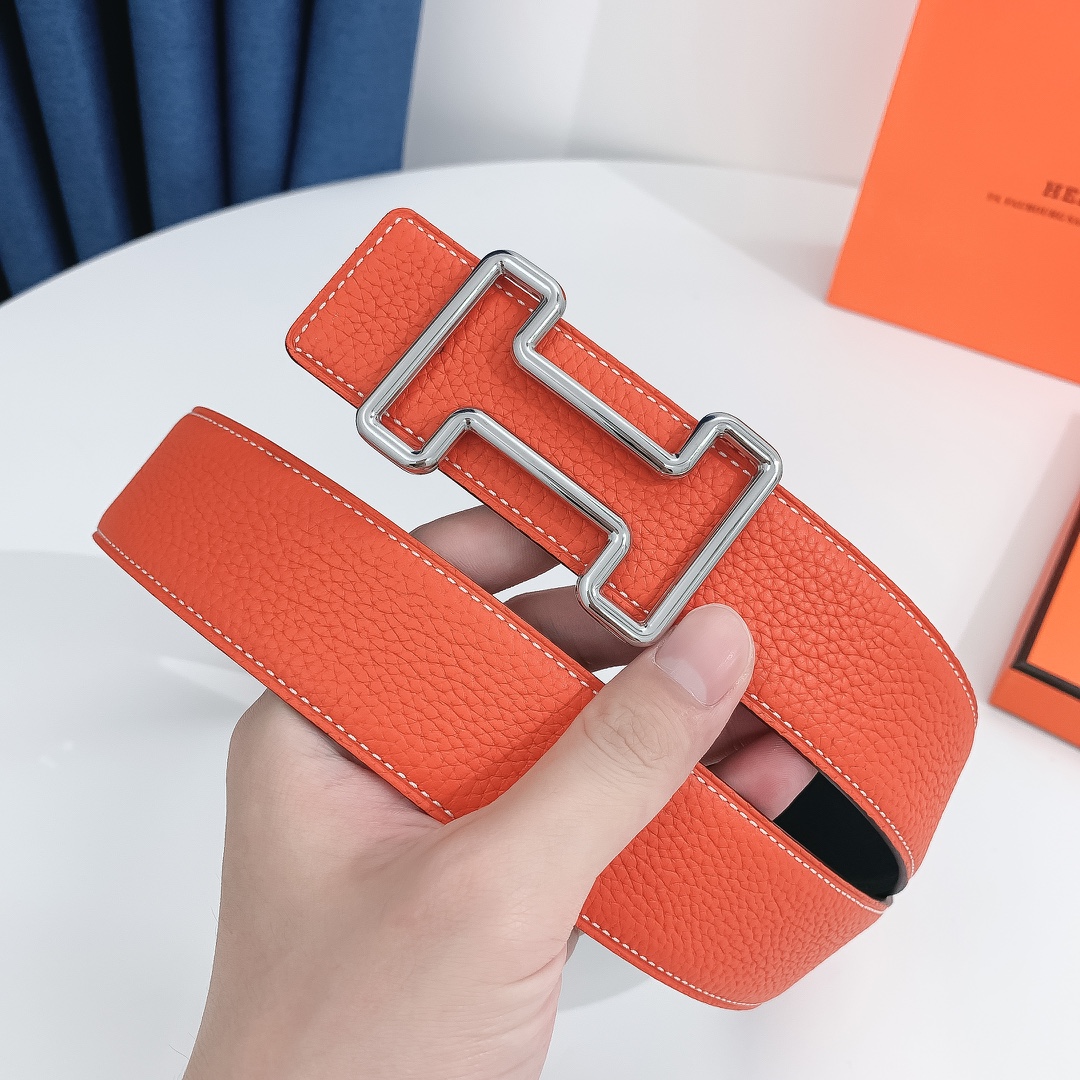 Hermès Basic Belt Cow Leather 38mm-s-m