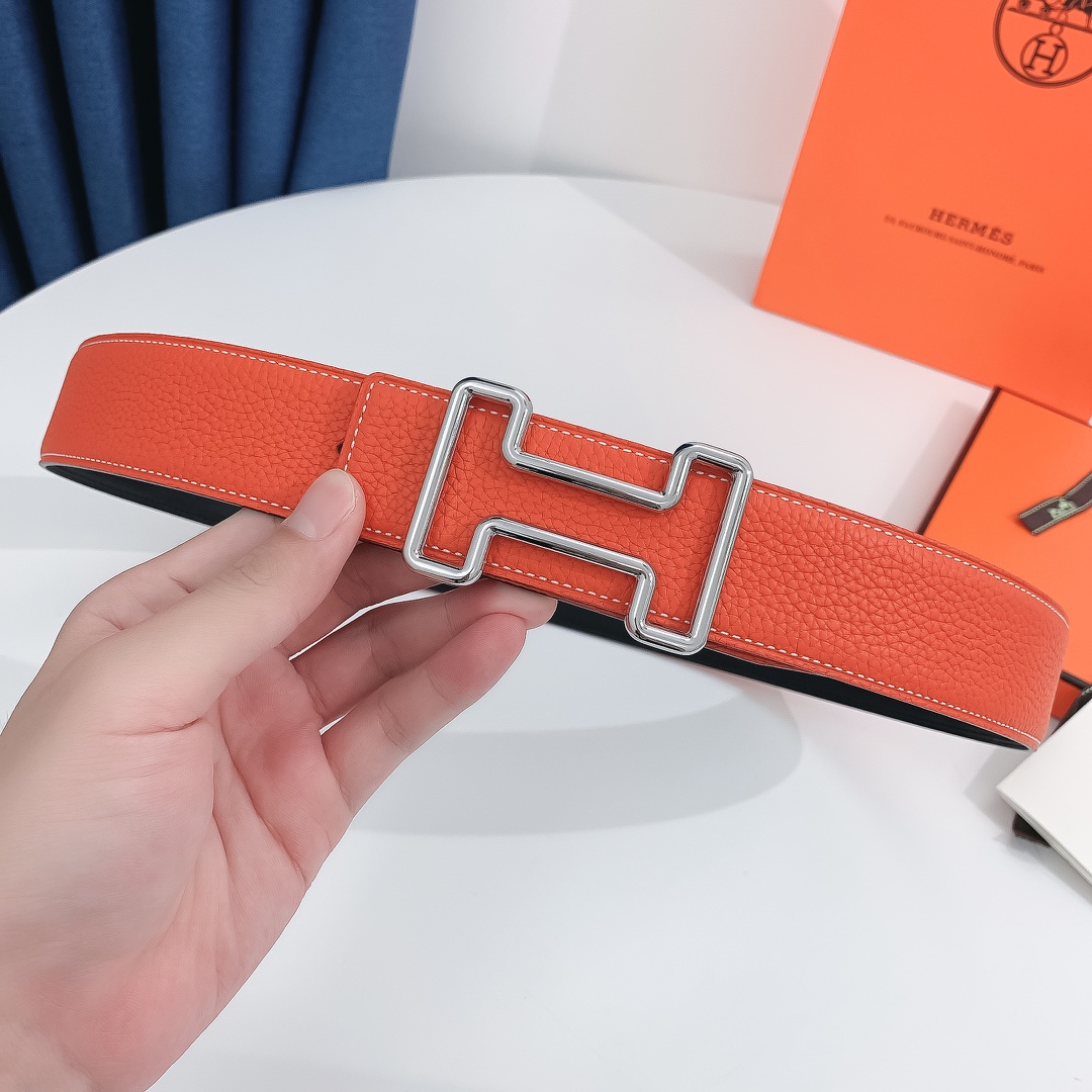 Hermès Basic Belt Cow Leather 38mm-s-m