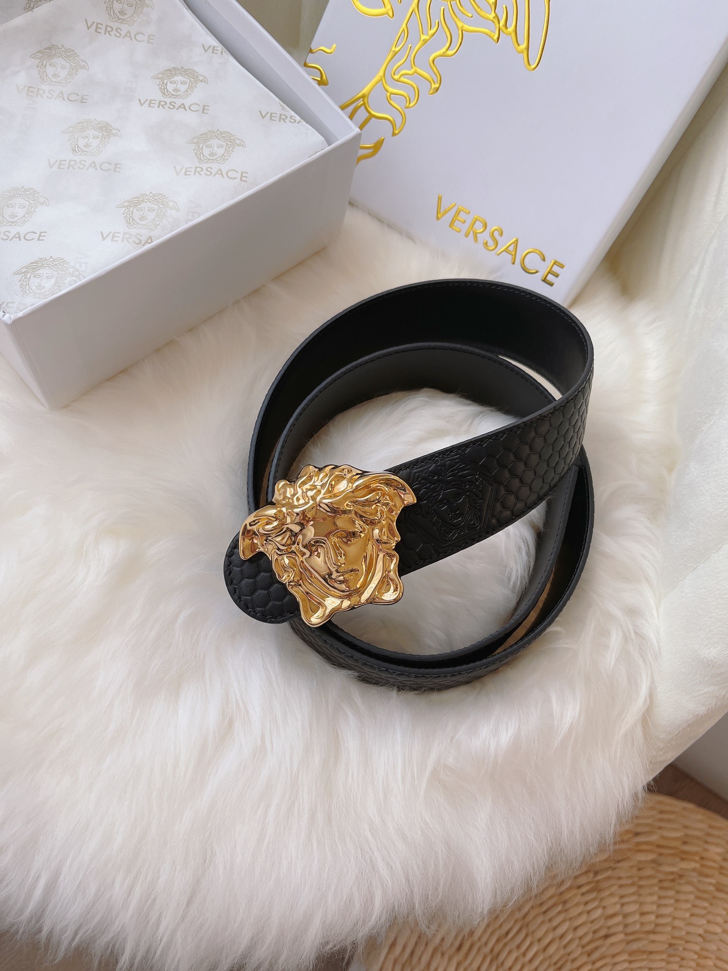 Versace Basic Belt 38mm-s