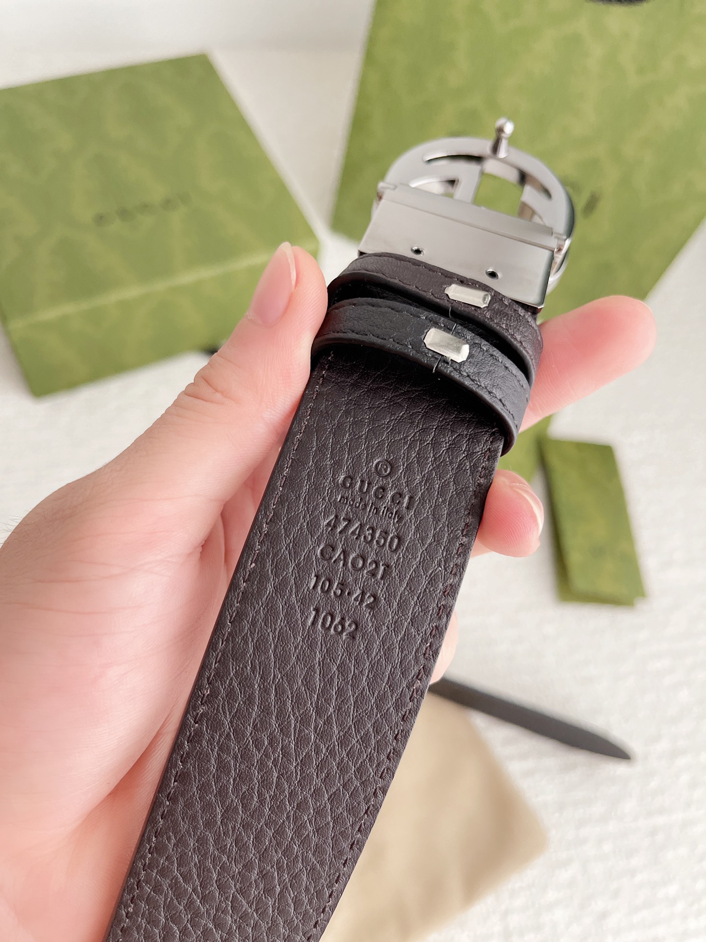 Basic Belt Top Grain Leather M