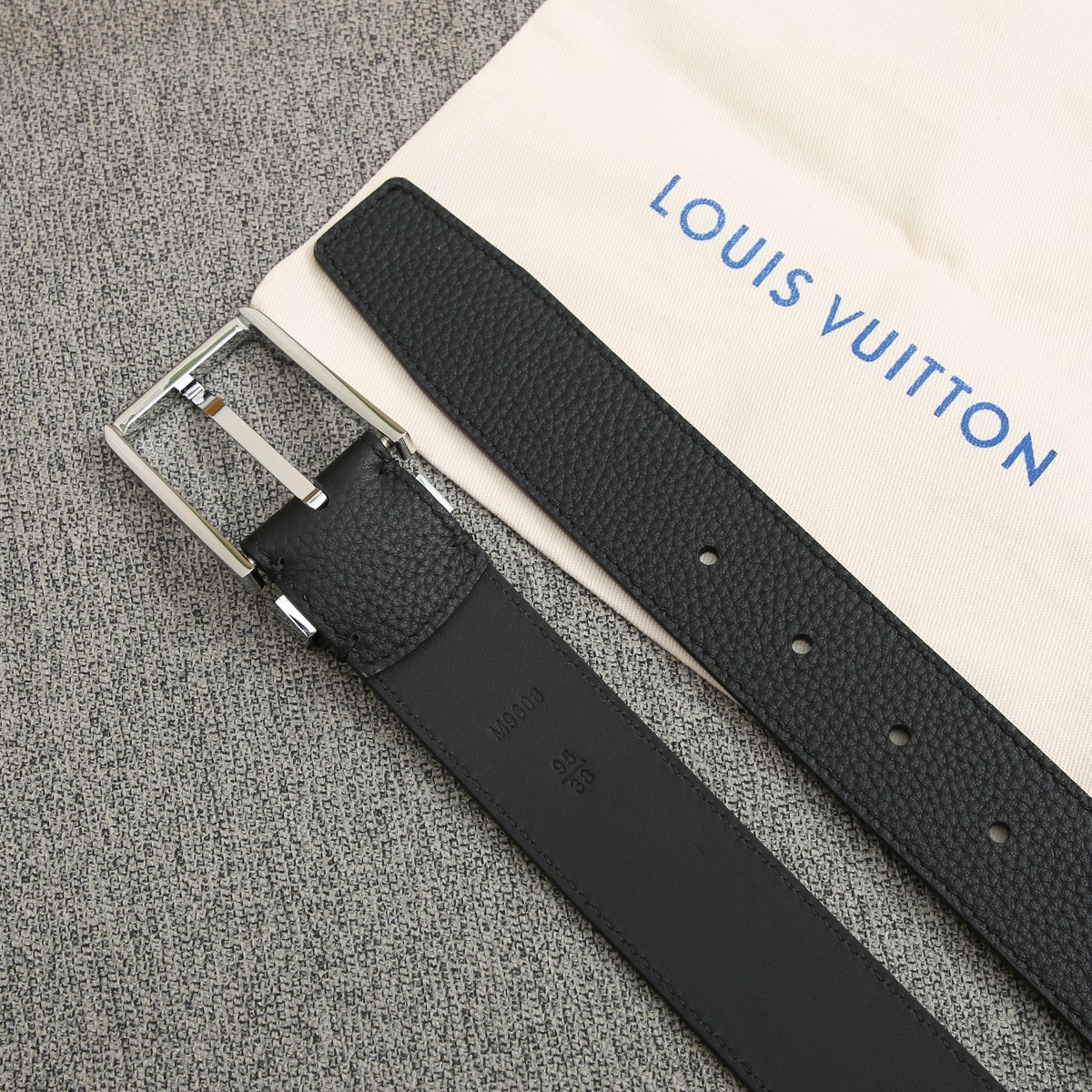 Louis Vuitton Basic Belt Cow Leather 35cm-m-l