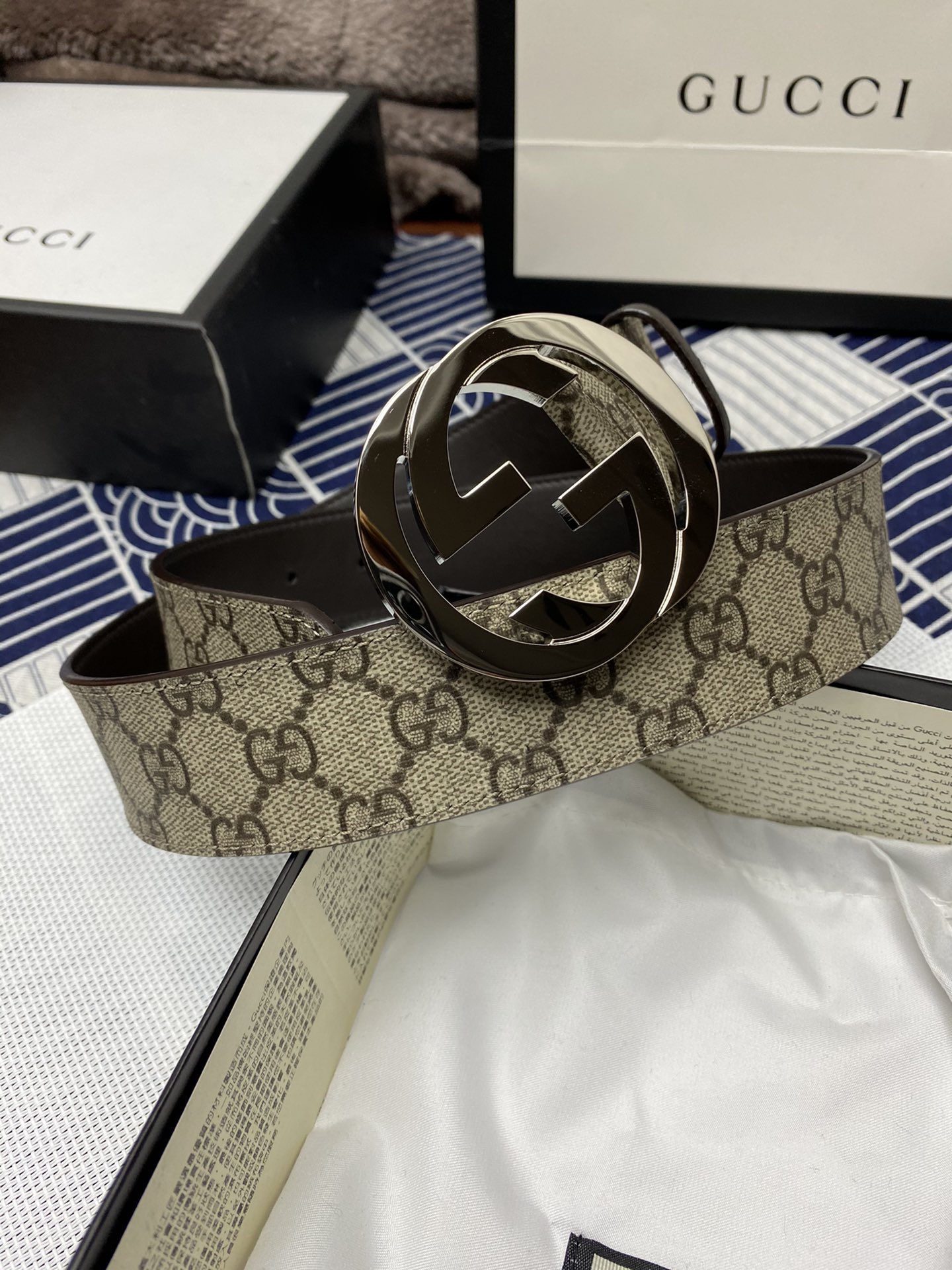 Gucci Basic Belt Cow Leather