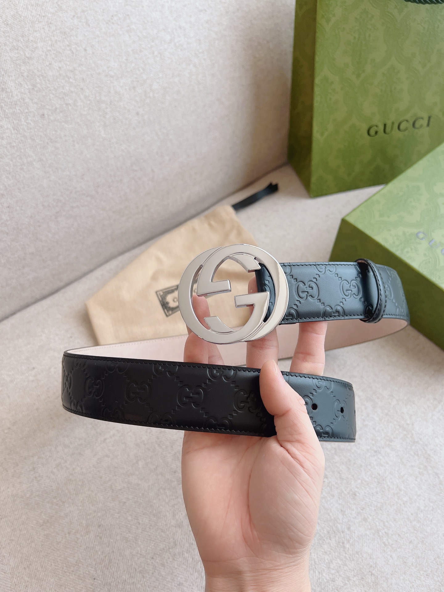 Gucci Basic Belt S-m