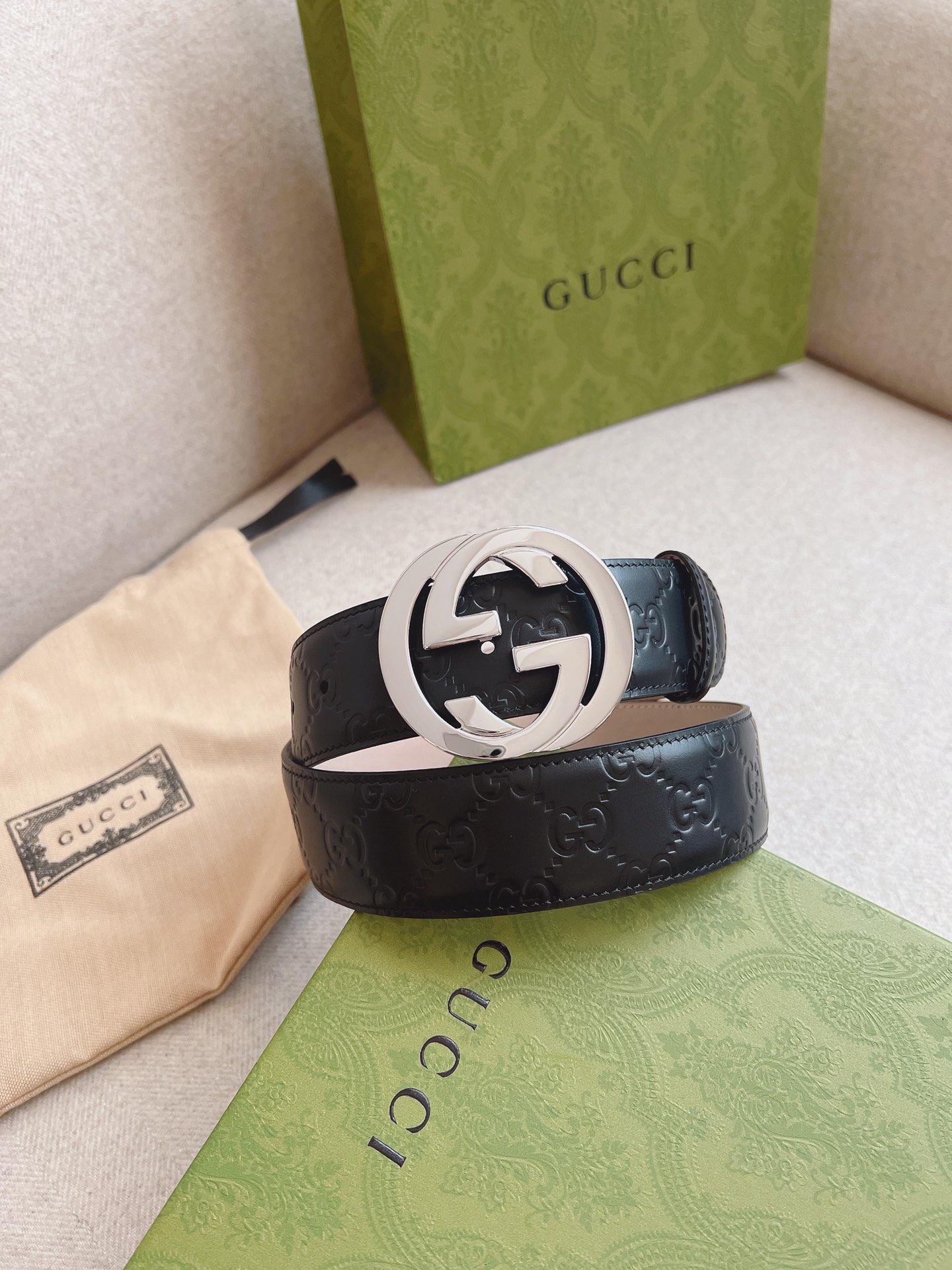 Gucci Basic Belt S-m