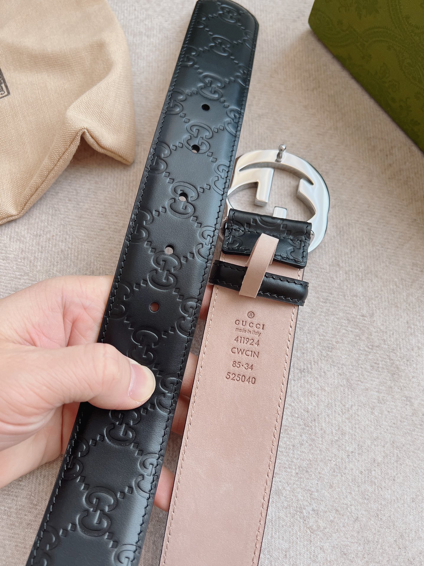 Gucci Basic Belt S-m