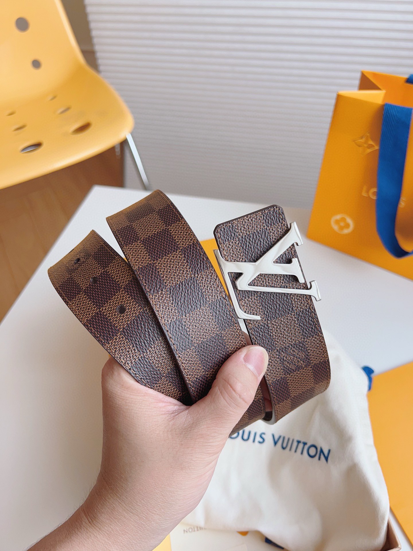 Louis Vuitton Male Basic Belt M-l