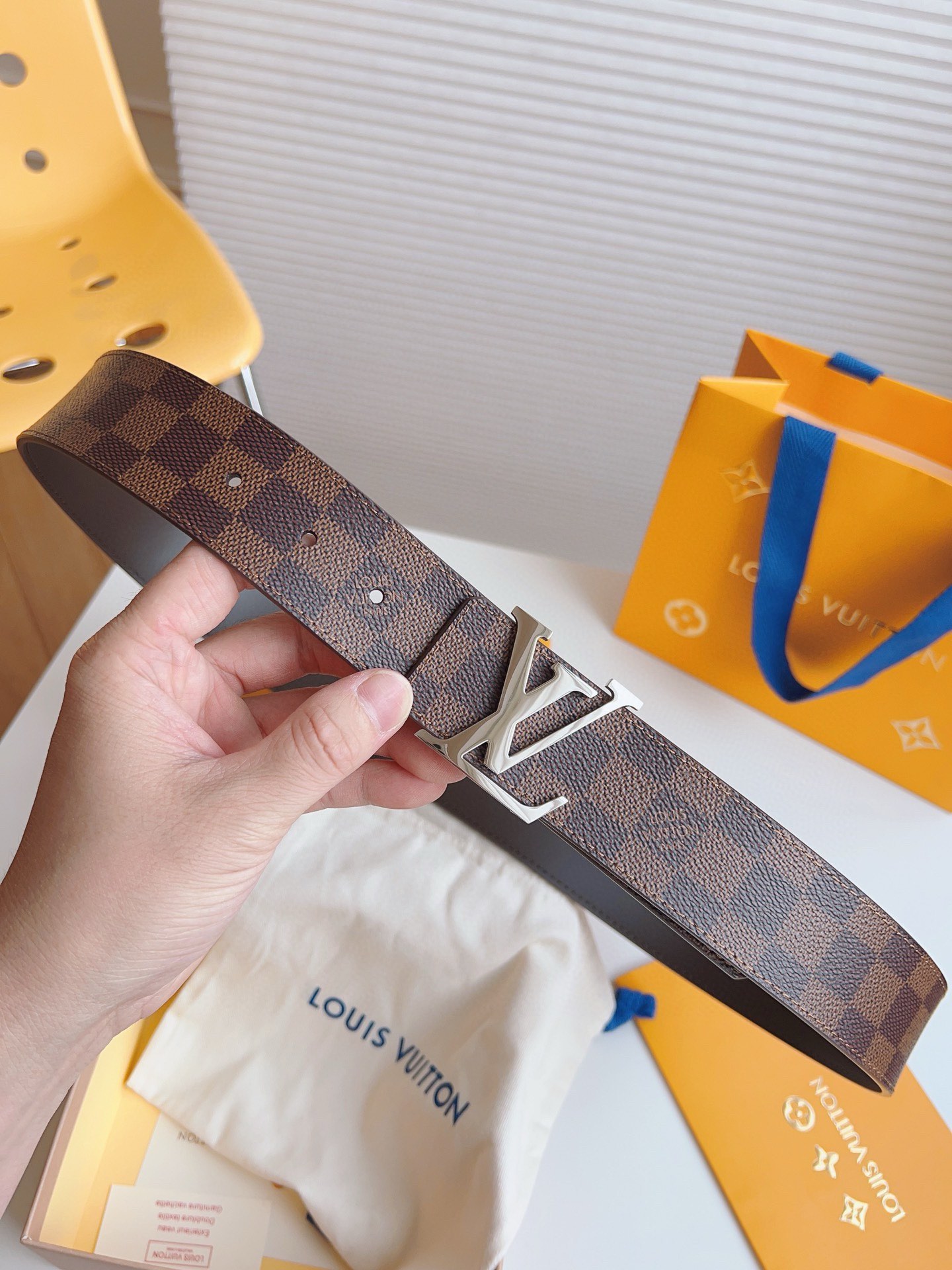 Louis Vuitton Male Basic Belt M-l