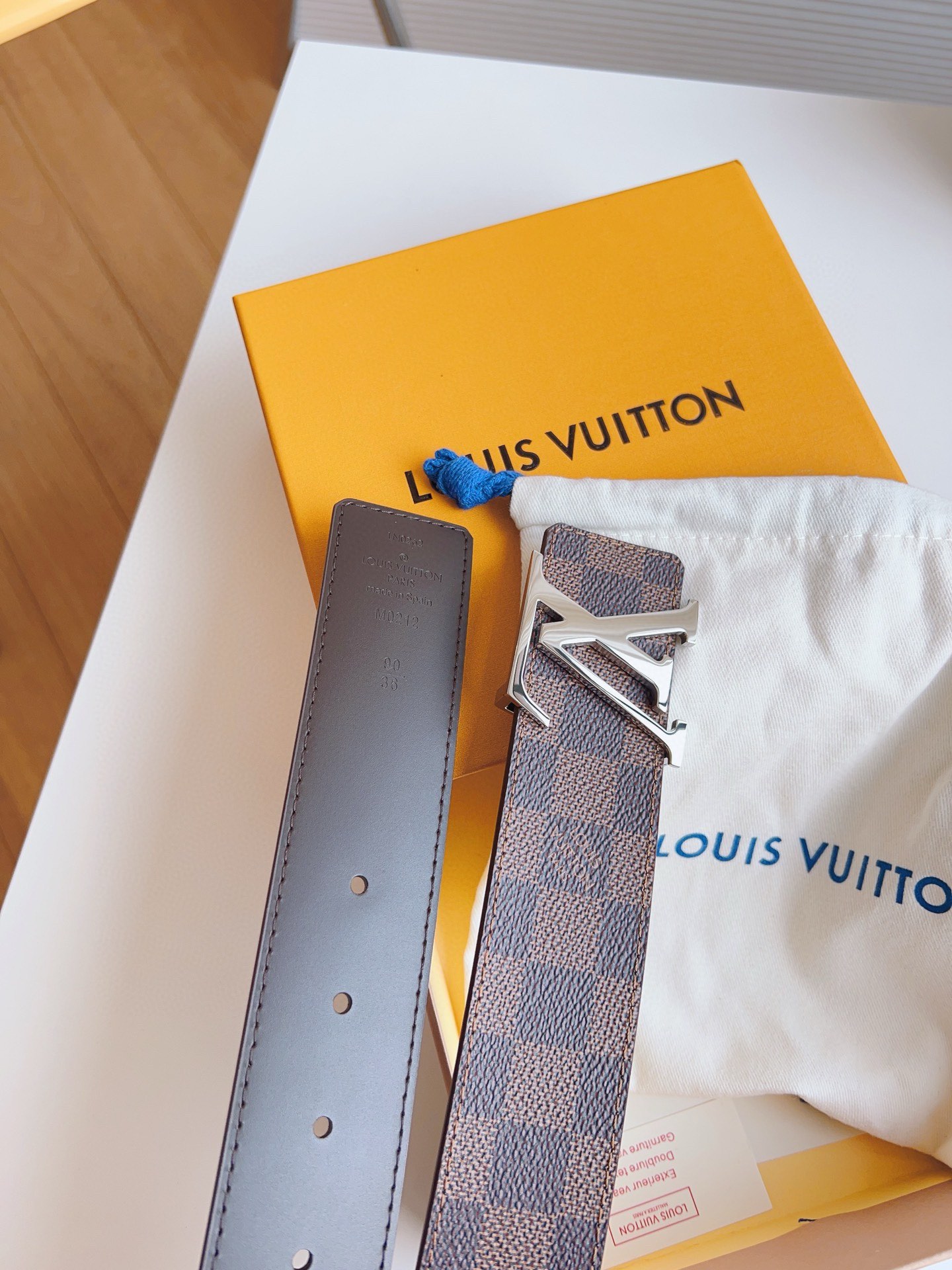 Louis Vuitton Male Basic Belt M-l