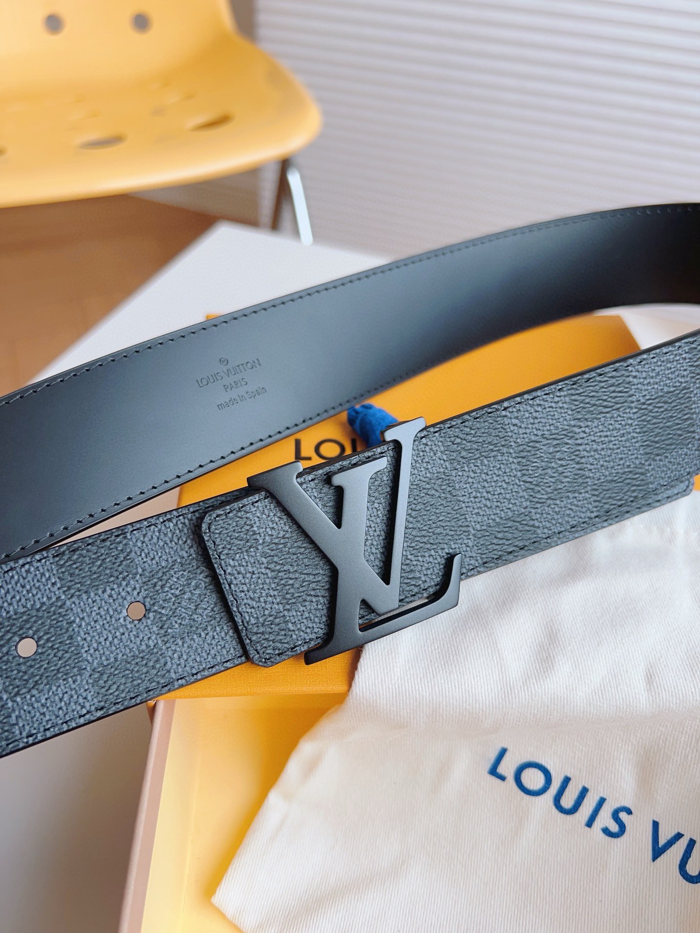 Louis Vuitton Male Basic Belt M-l