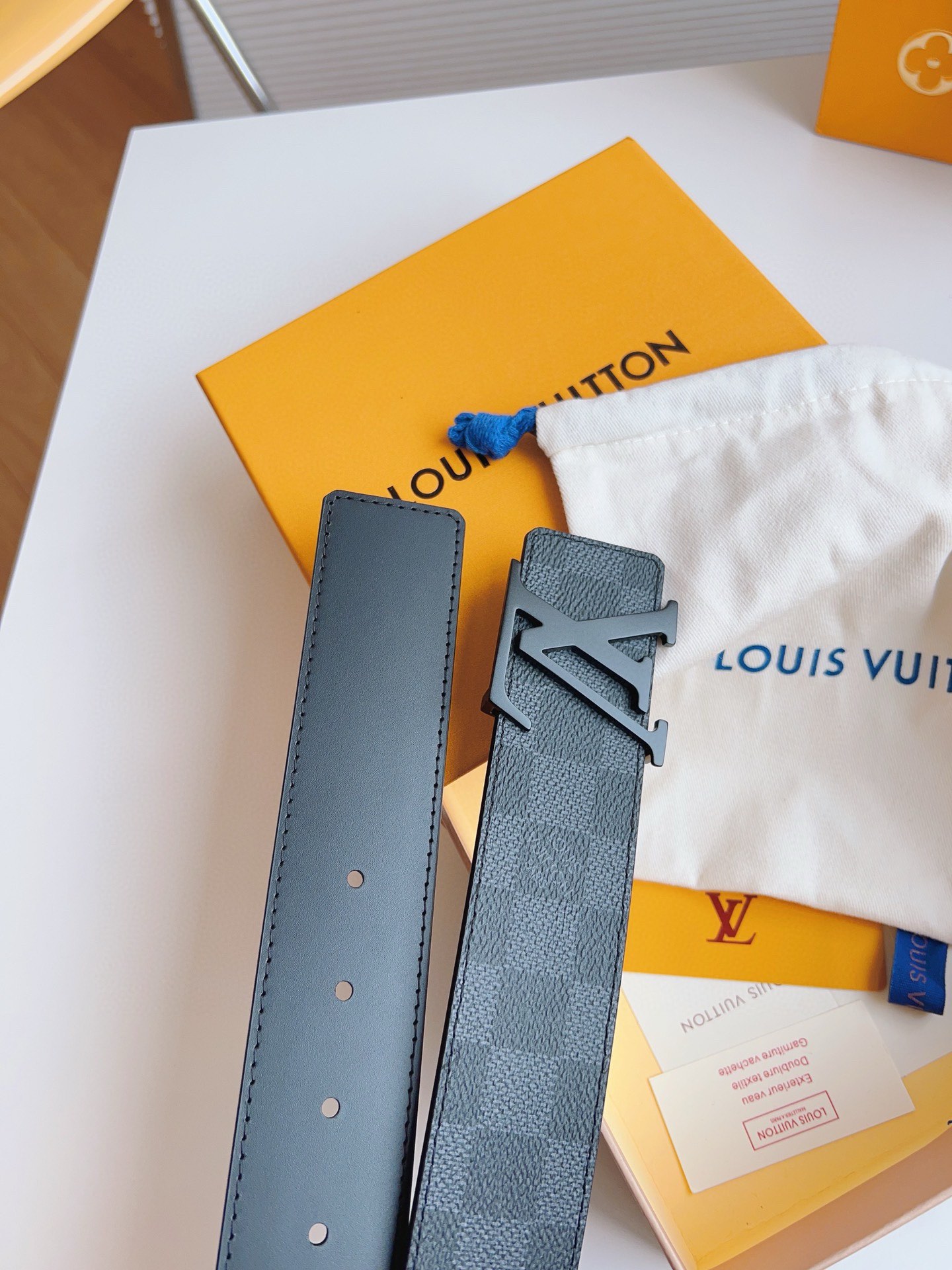 Louis Vuitton Male Basic Belt M-l