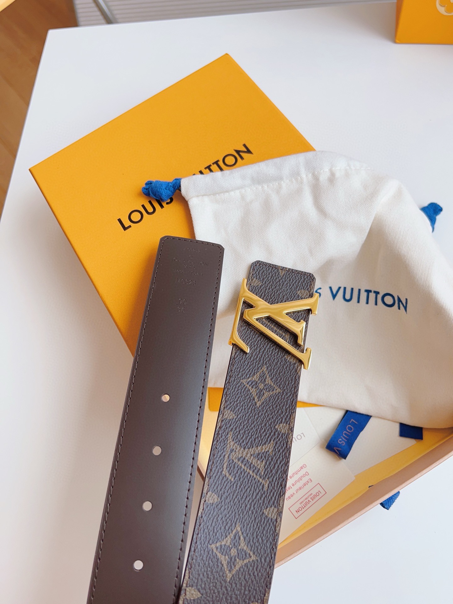 Louis Vuitton Male Basic Belt M-l