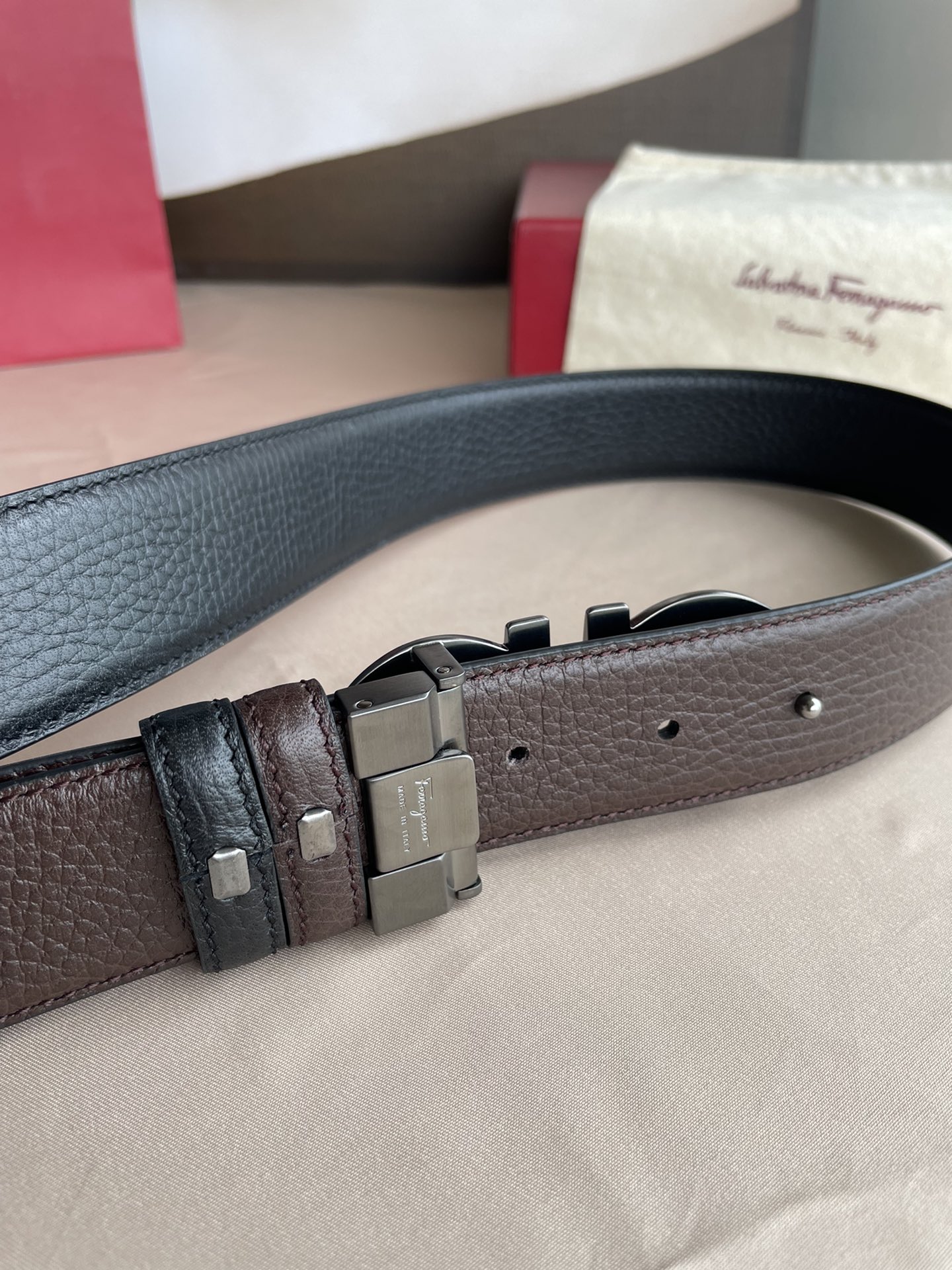 Salvatore Ferragamo Male Basic Belt M