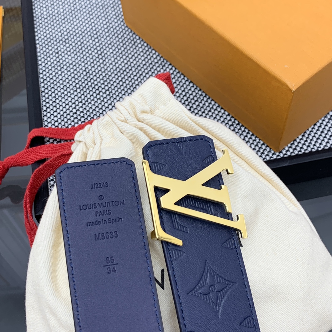 Louis Vuitton Basic Belt Cow Leather M