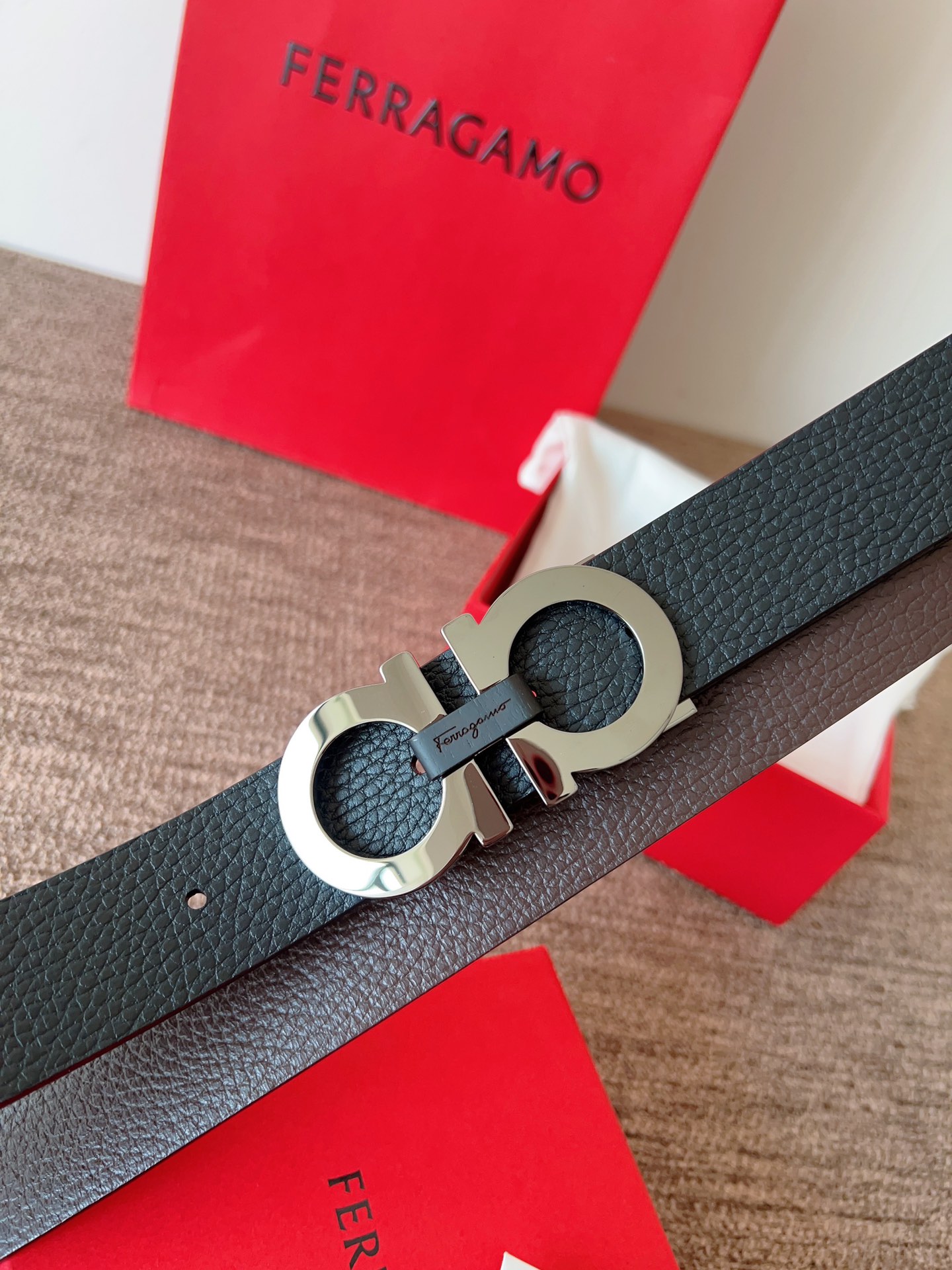 Salvatore Ferragamo Leather Belt