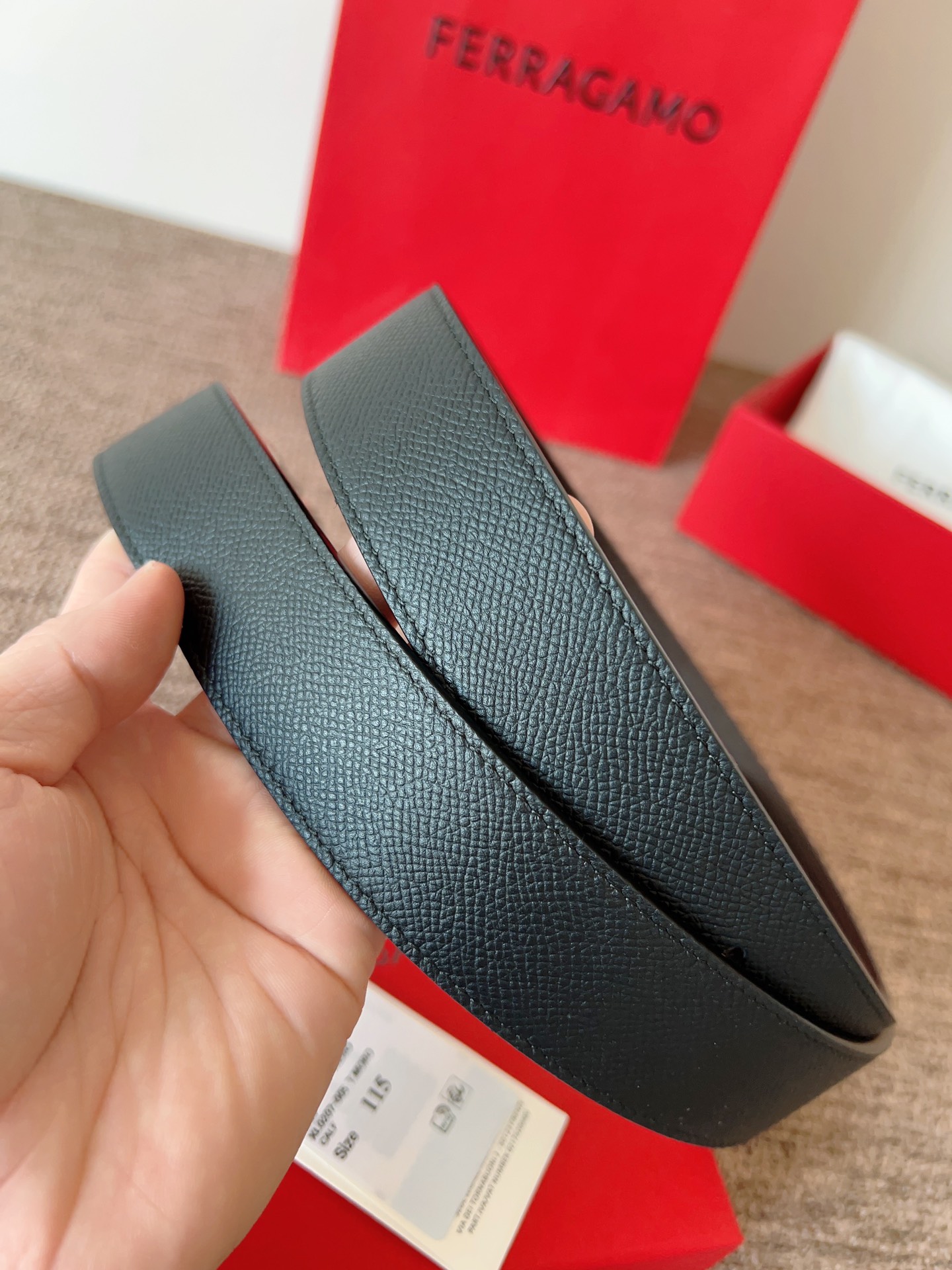 Salvatore Ferragamo Leather Belt