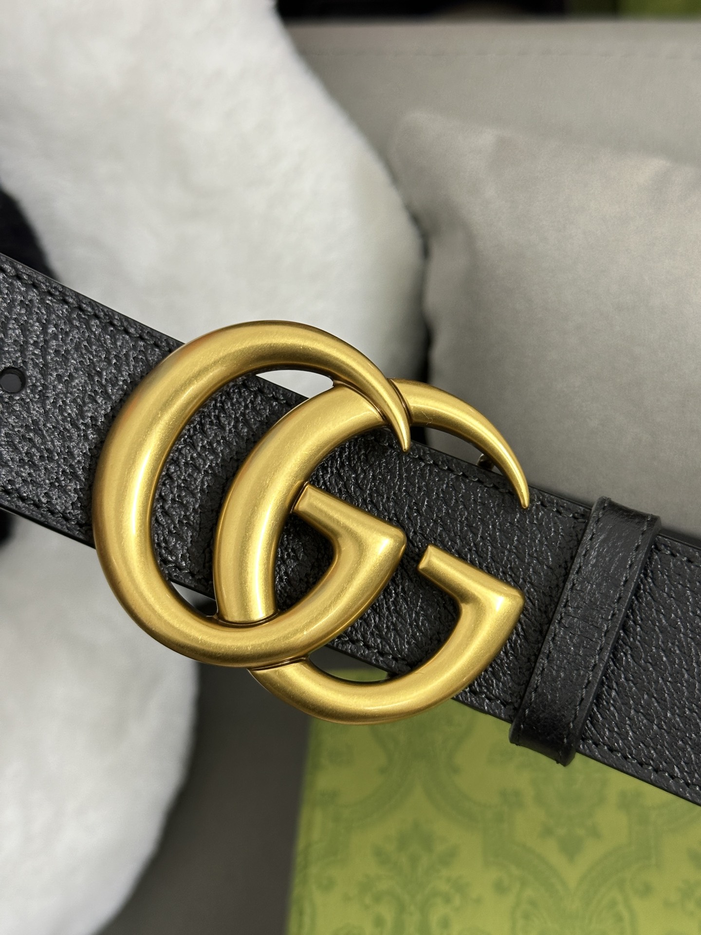 Gucci Basic Belt Cow Leather M