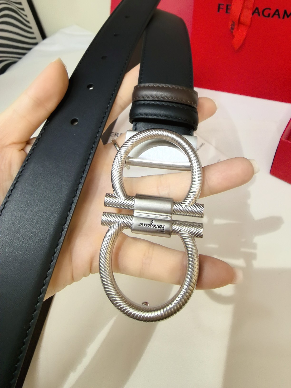 Male Leather Belt Cow Leather Adjustable