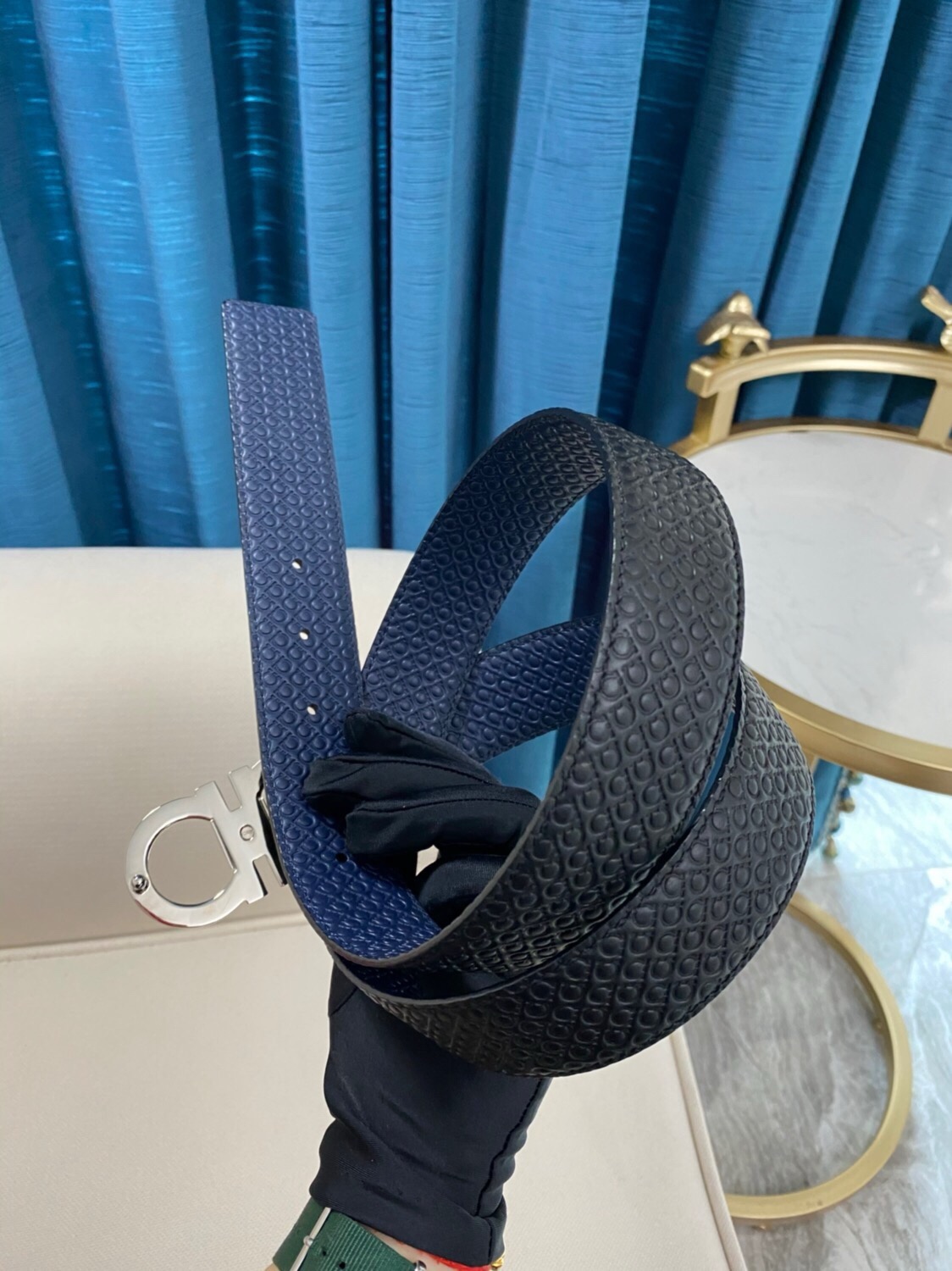 Salvatore Ferragamo Leather Belt M