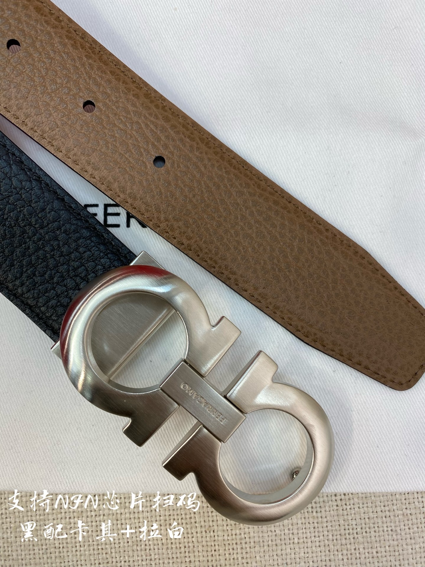 Salvatore Ferragamo Basic Belt Cow Leather M