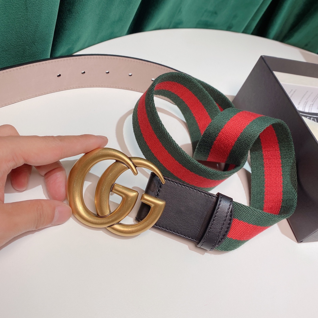 Gucci Basic Belt Cow Leather M