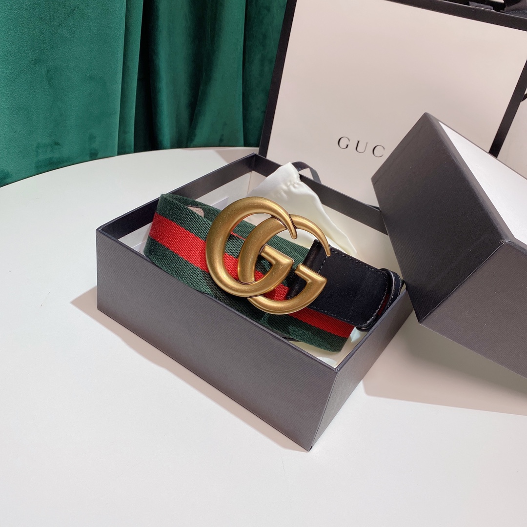 Gucci Basic Belt Cow Leather M