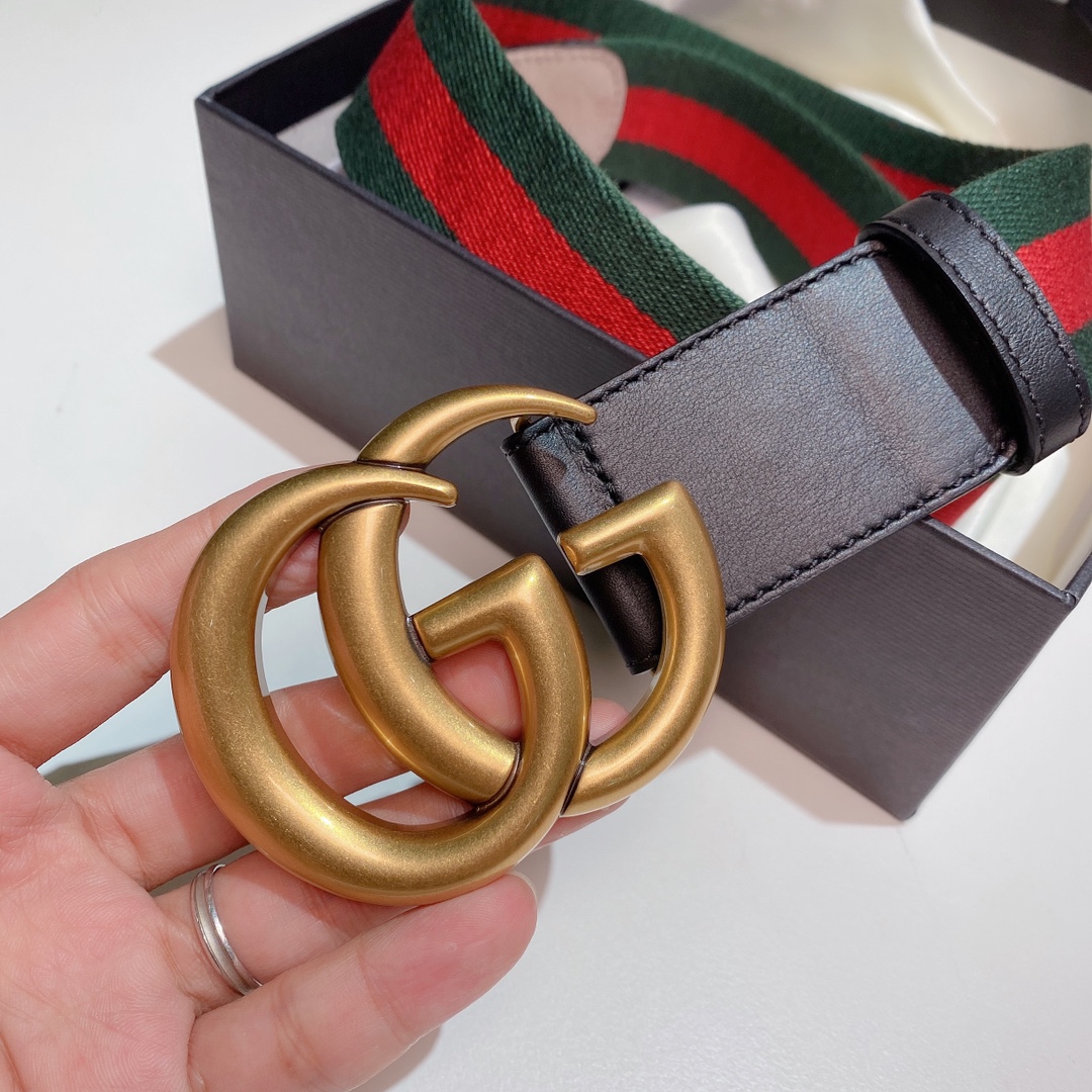 Gucci Basic Belt Cow Leather M