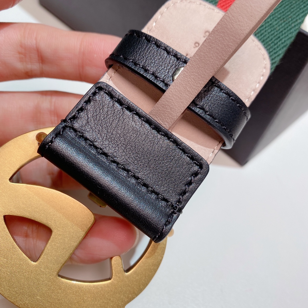 Gucci Basic Belt Cow Leather M
