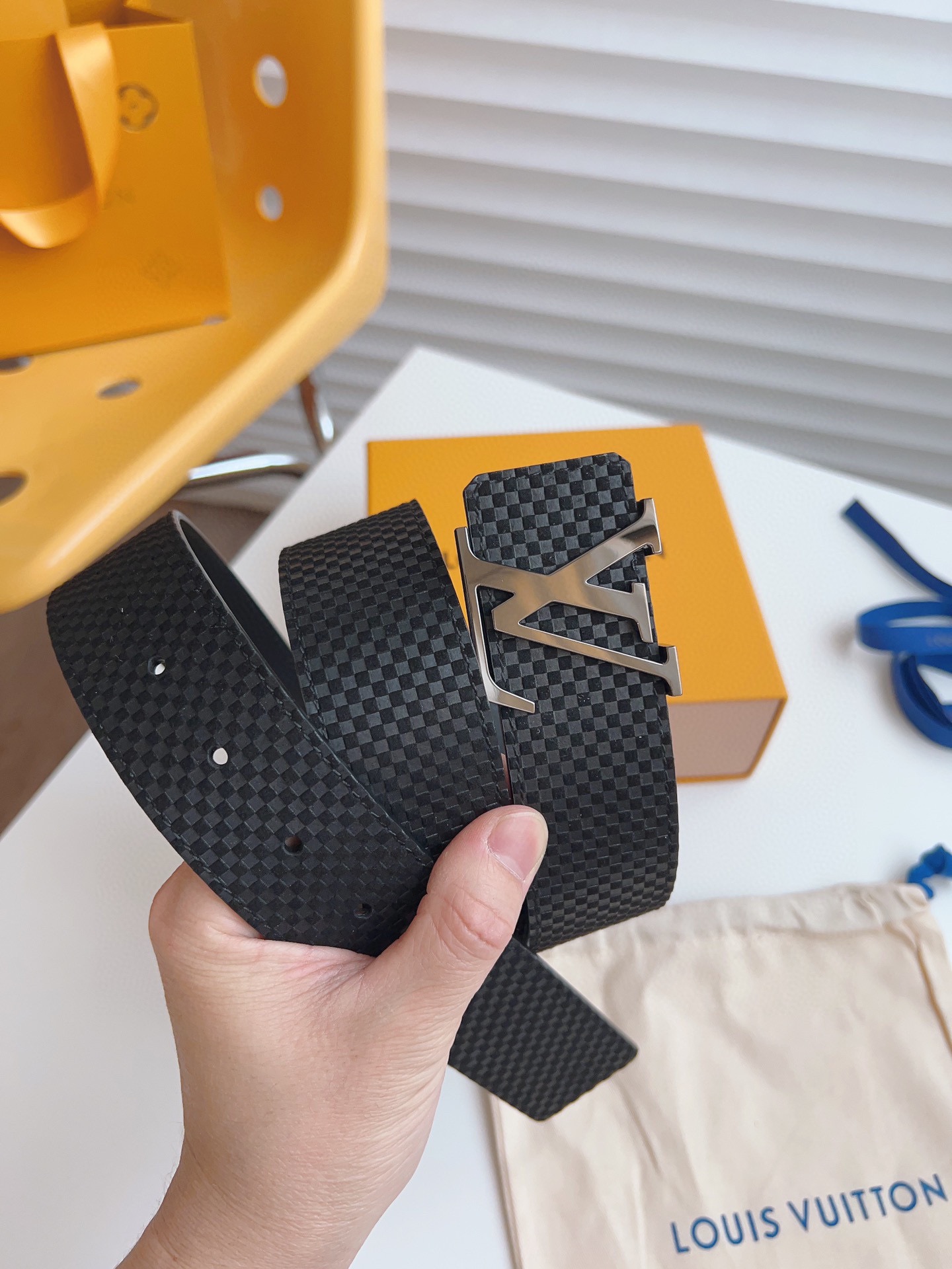 Louis Vuitton Male Basic Belt M-l