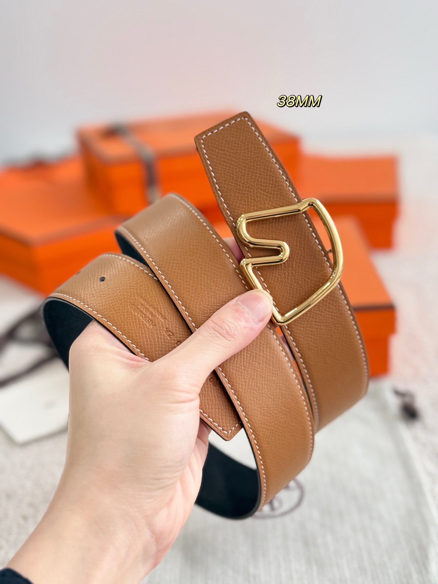 Male Basic Belt 38mm-s-m-l