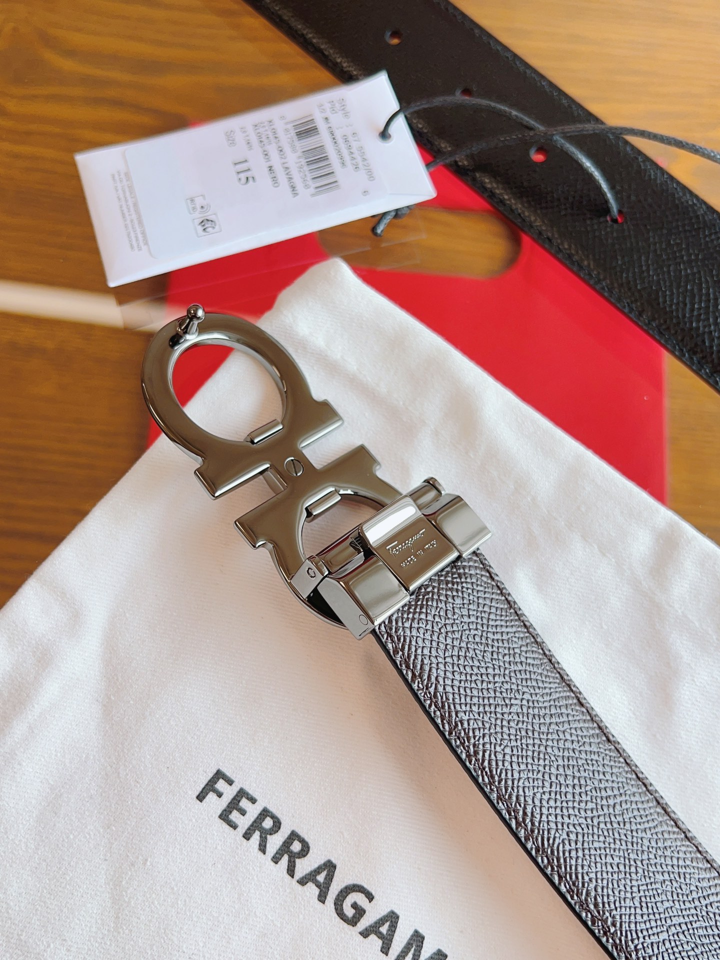 Salvatore Ferragamo Male Basic Belt Cow Leather M