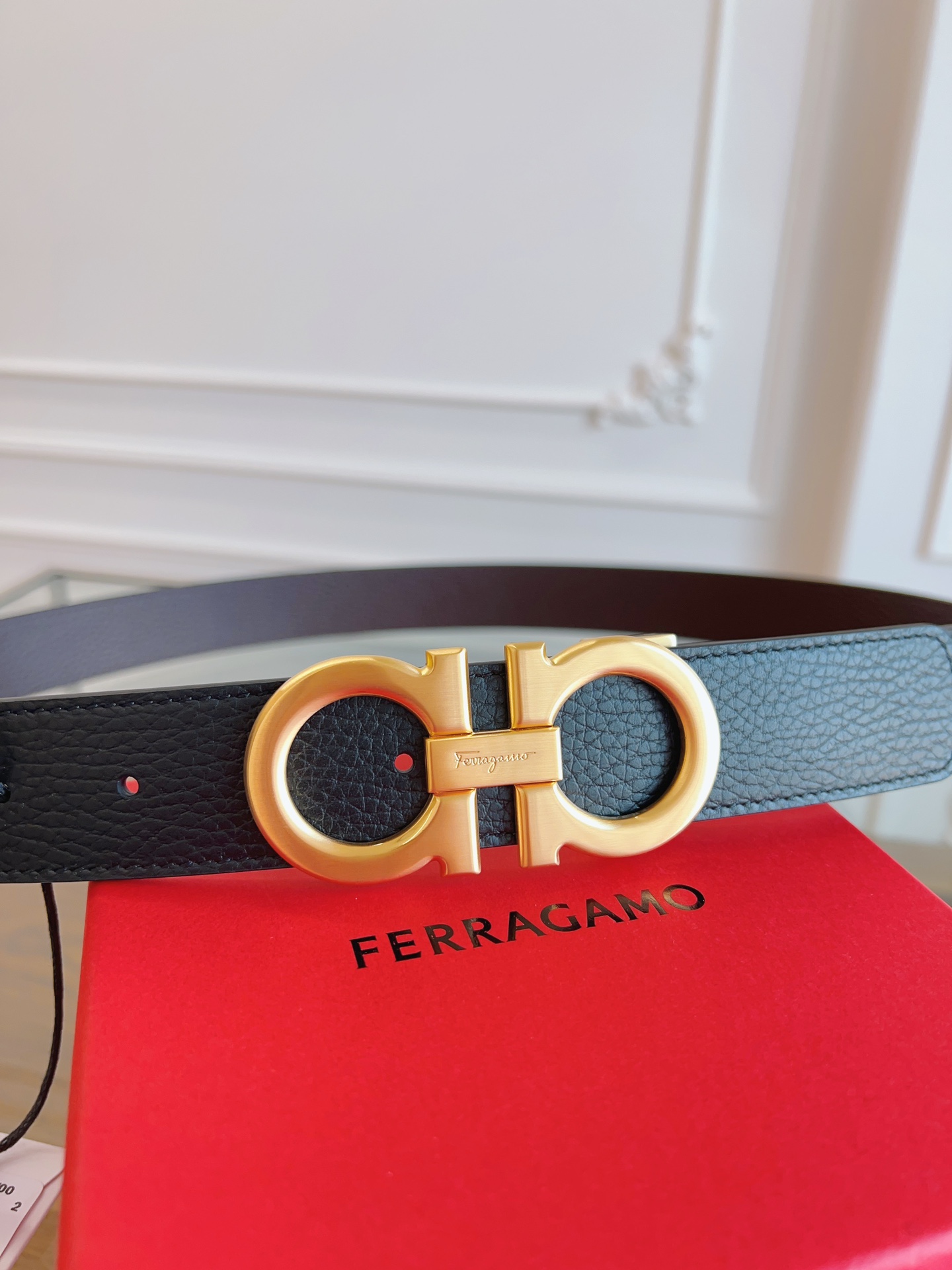 Salvatore Ferragamo Male Basic Belt Cow Leather M