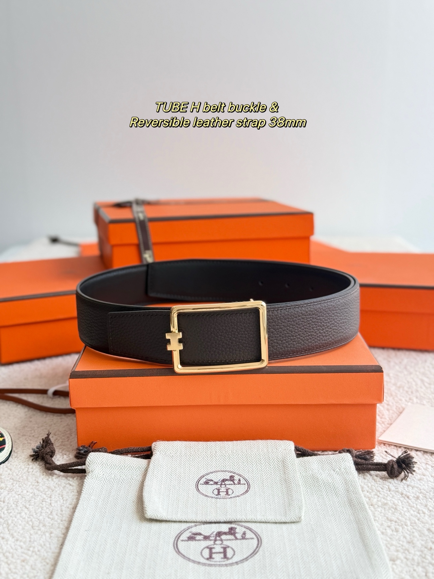Male Basic Belt 38mm