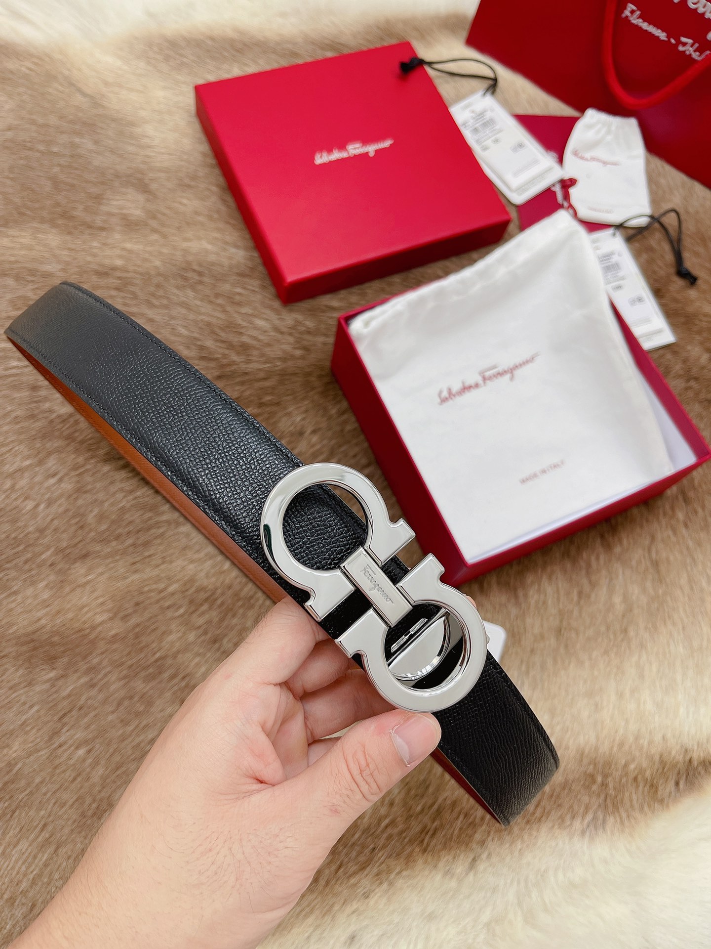 Salvatore Ferragamo Basic Belt M