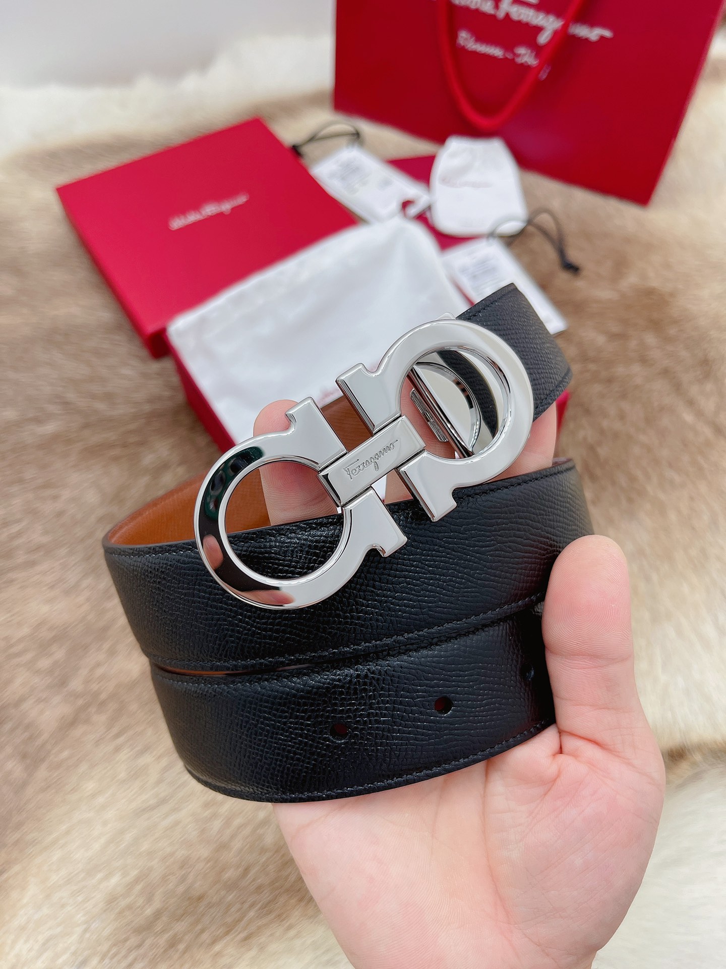 Salvatore Ferragamo Basic Belt M
