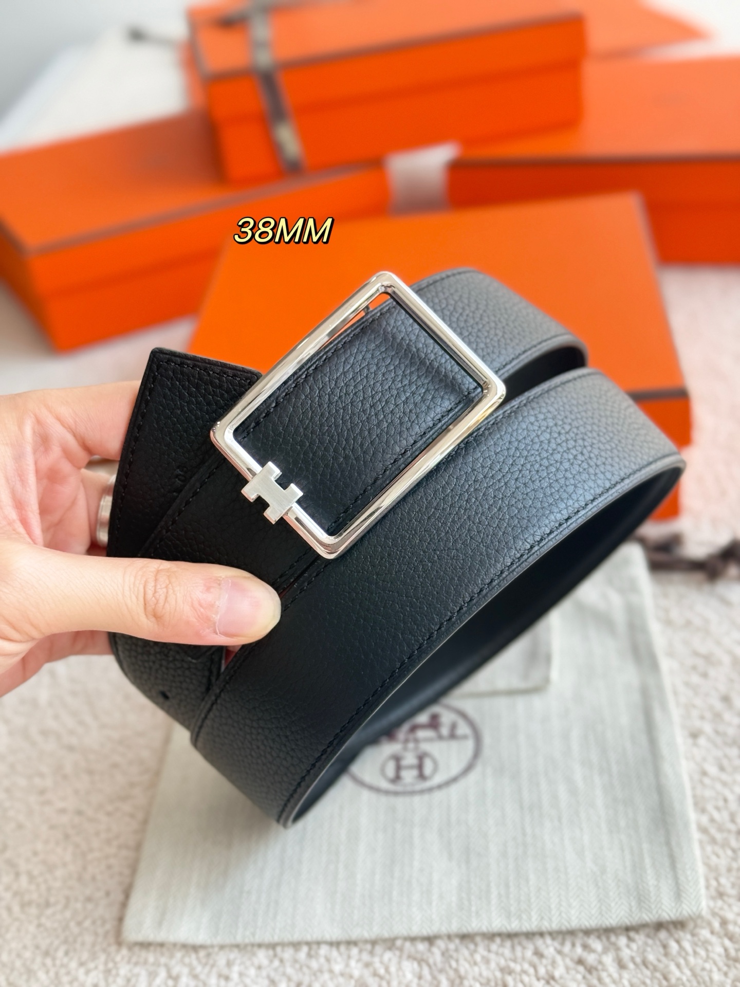 Male Basic Belt 38mm