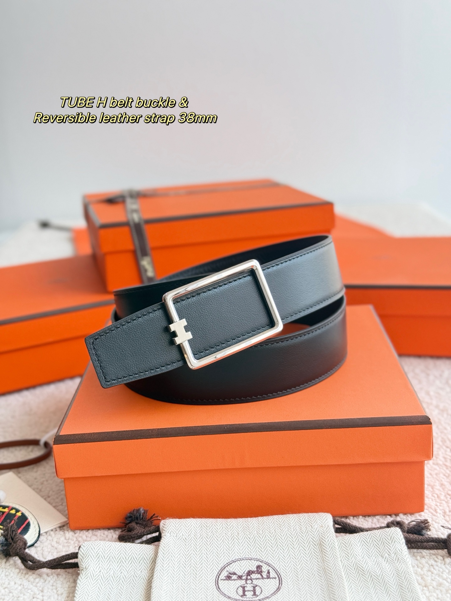 Male Basic Belt 38mm