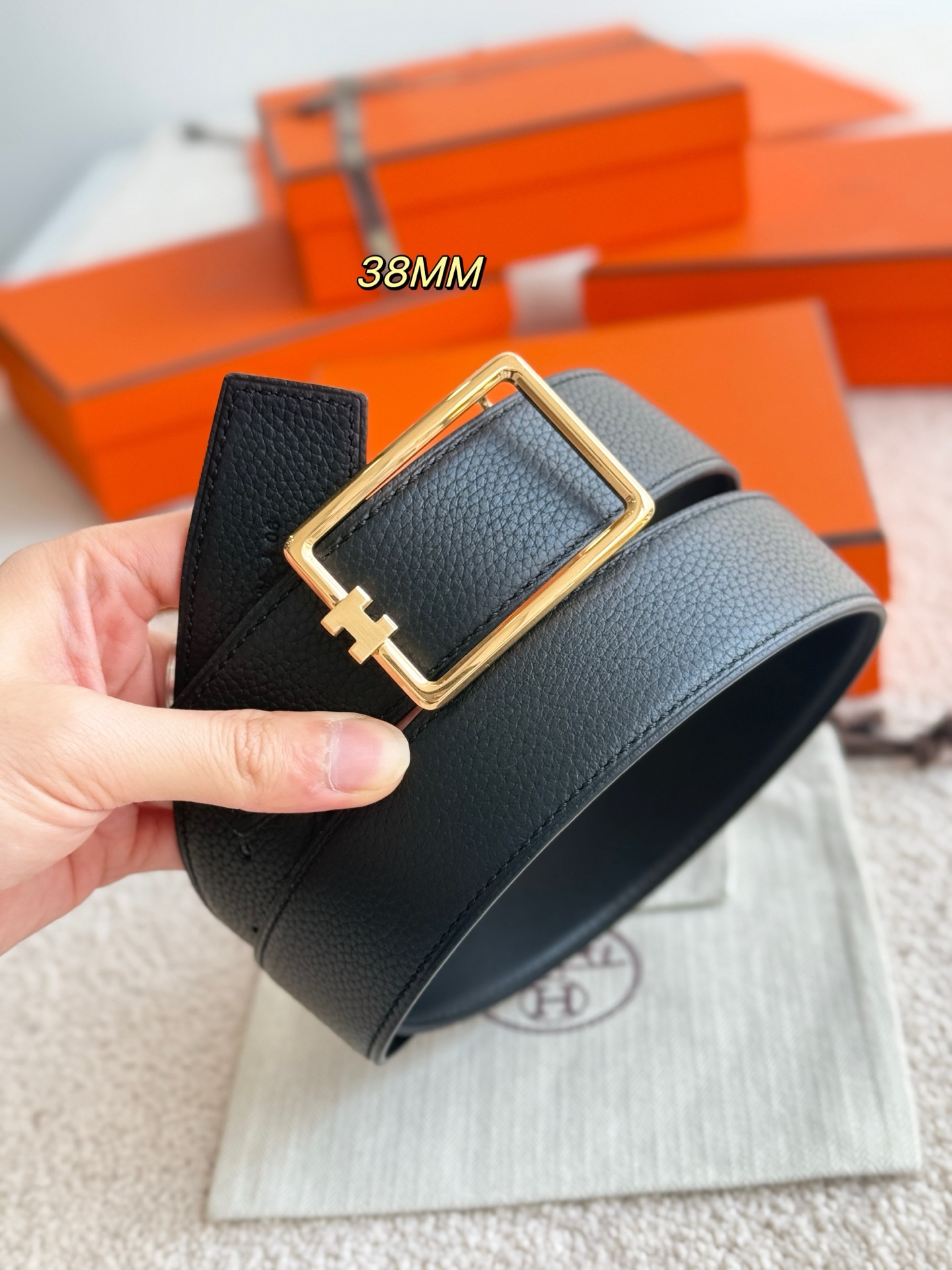 Male Basic Belt 38mm