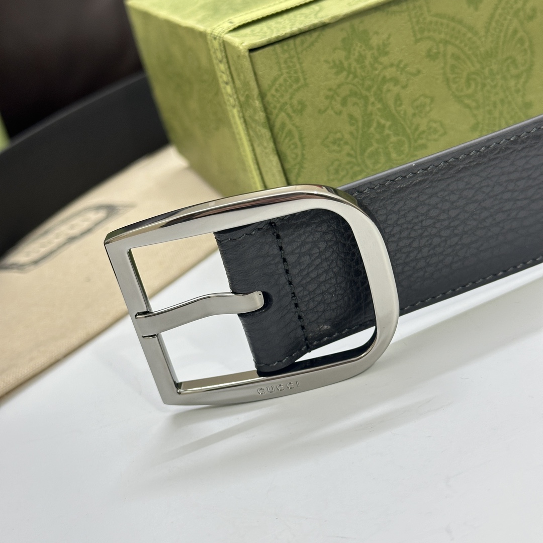 Gucci Basic Belt Wide Width M
