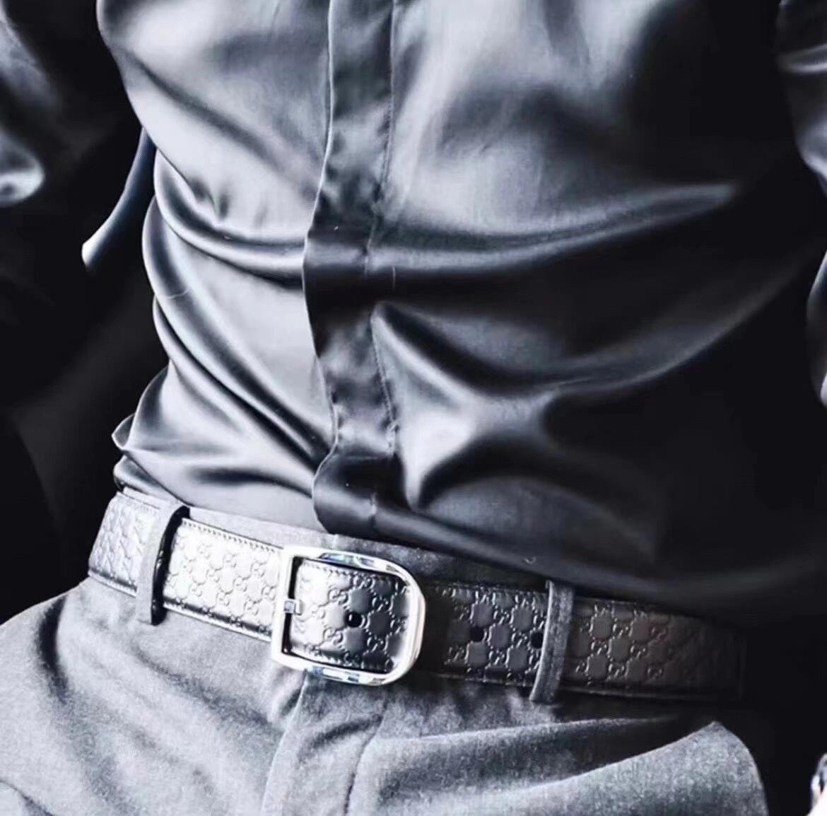 Gucci Male Basic Belt Black L