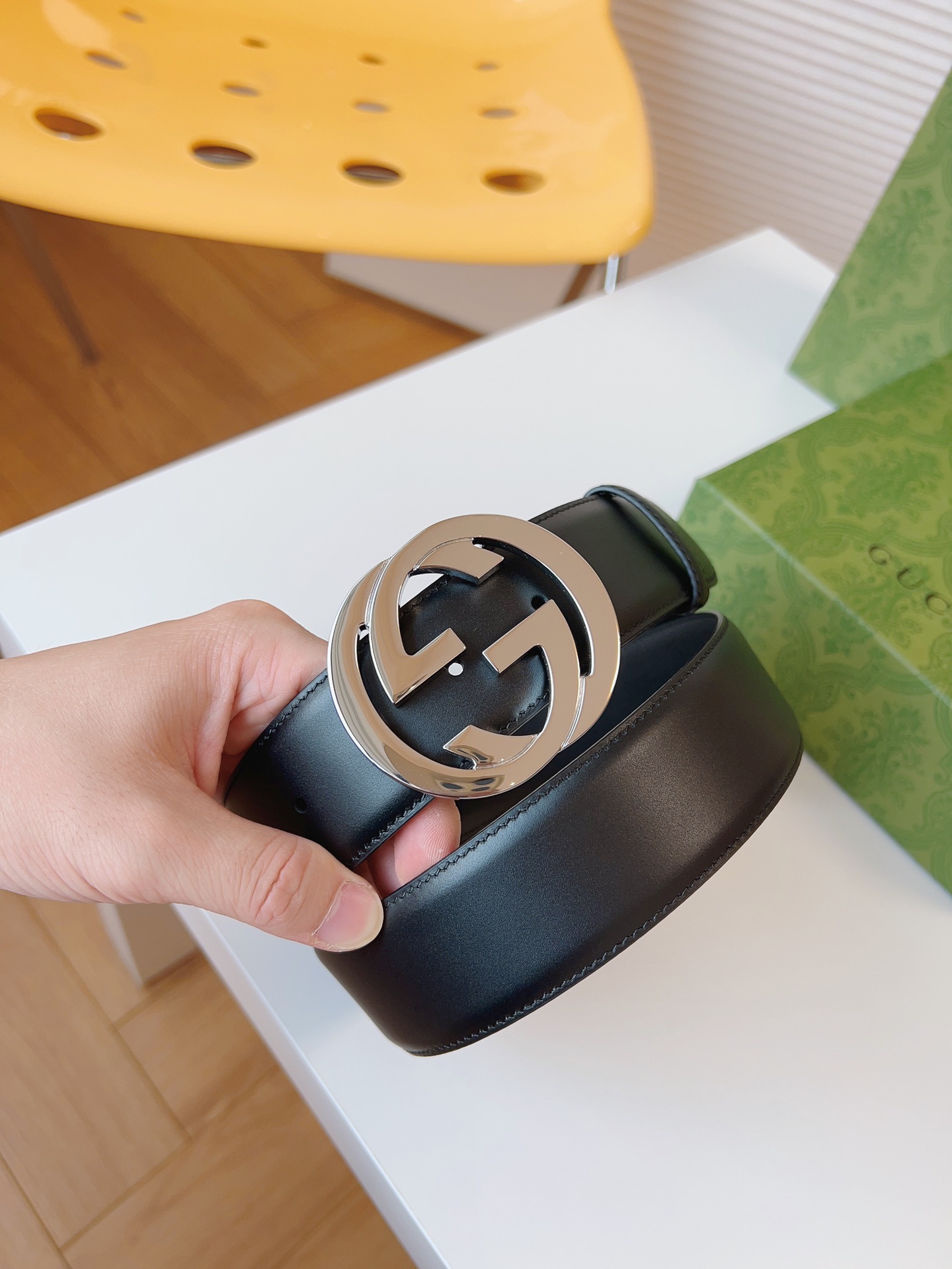 Gucci Basic Belt Black M