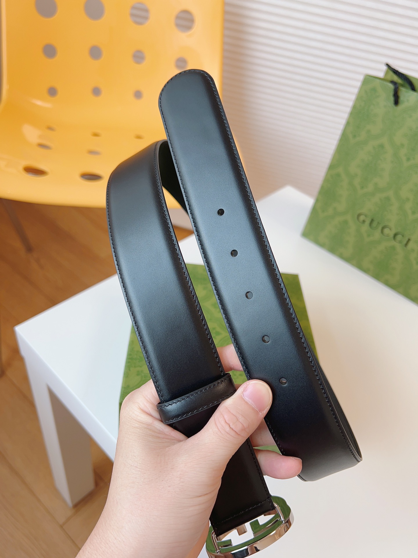 Gucci Basic Belt Black M