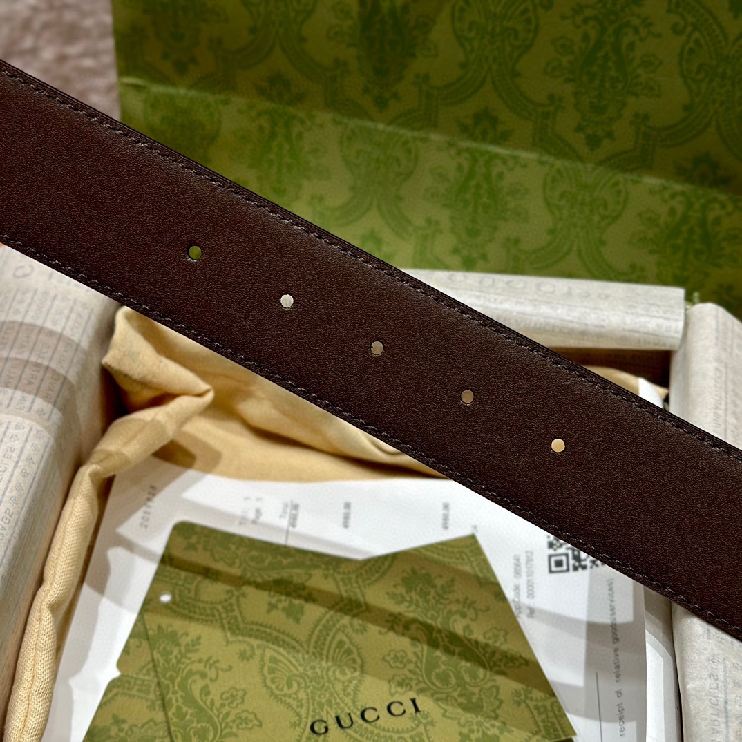 Gucci Leather Belt Cow Leather